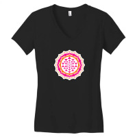 Sacred Om Mantra Buddhism Yoga Symbol Sound Of The Universe 11821571 Women's V-neck T-shirt | Artistshot