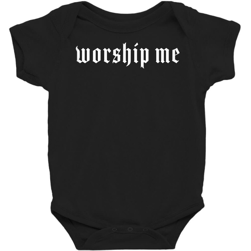 Worship Me Dominatrix Tank Top Baby Bodysuit by cm-arts | Artistshot