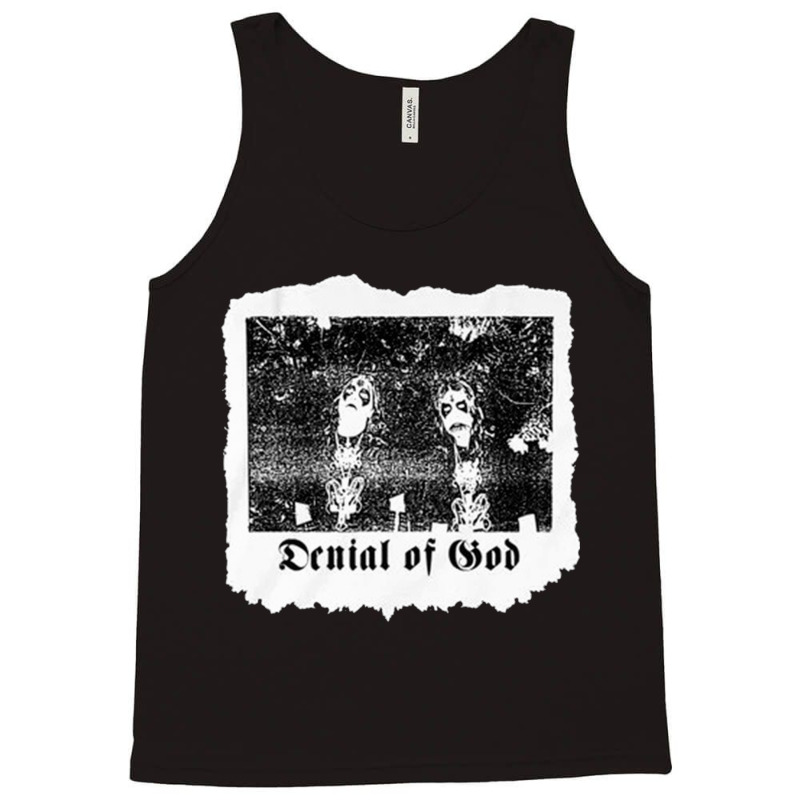 Denial Of God, Denial, Of God, Denial Of Gods, Denial Of God Vintage, Tank Top by SHUOT5X | Artistshot