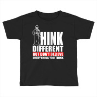 Chaplin   Think Different Raglan Baseball Tee Toddler T-shirt | Artistshot