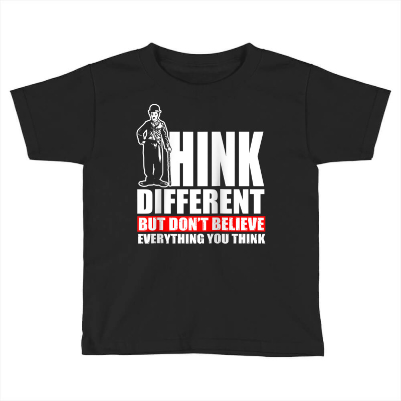 Chaplin   Think Different Raglan Baseball Tee Toddler T-shirt by cm-arts | Artistshot