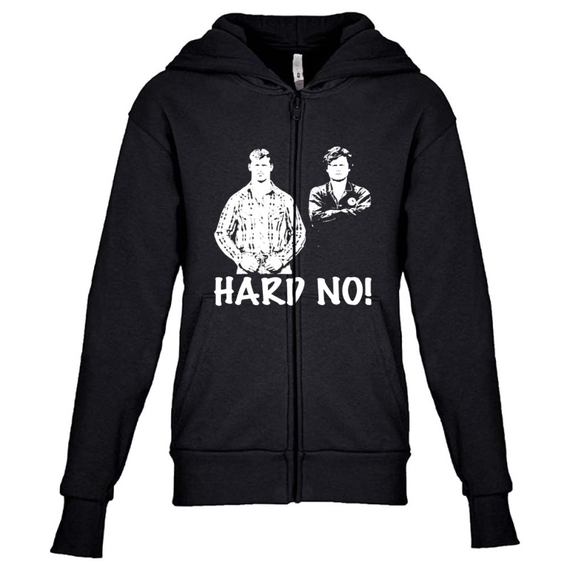 Letterkenny Hard No Youth Zipper Hoodie by cm-arts | Artistshot