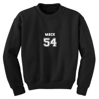 Jersey Style Mack Name Nickname 1954 54 Birthday Youth Sweatshirt | Artistshot