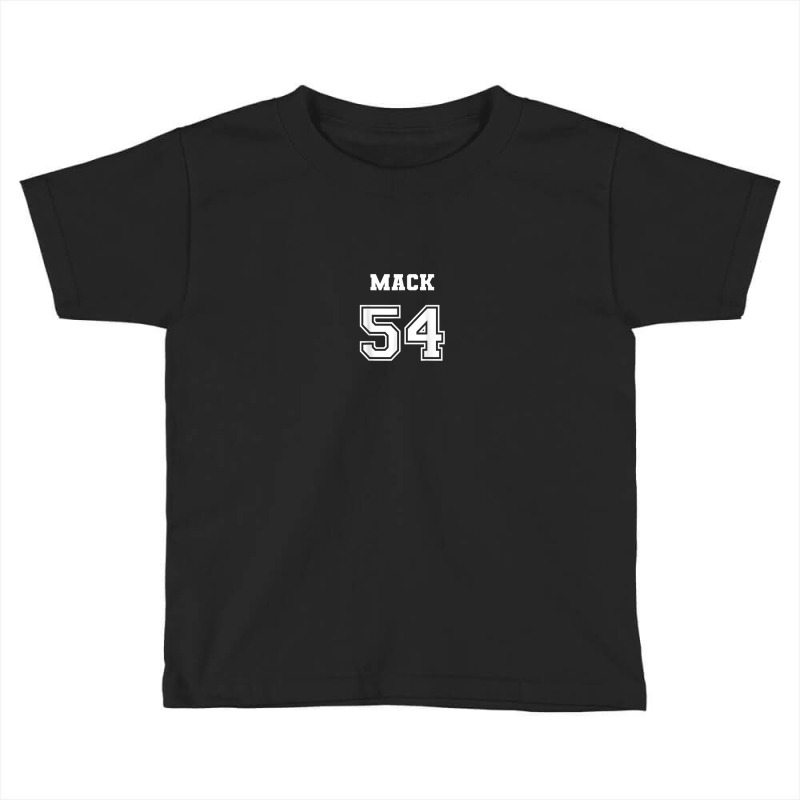 Jersey Style Mack Name Nickname 1954 54 Birthday Toddler T-shirt by Fashlaza | Artistshot