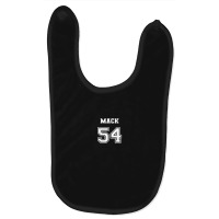 Jersey Style Mack Name Nickname 1954 54 Birthday Baby Bibs | Artistshot