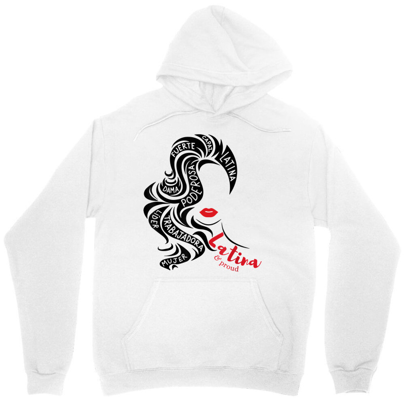 Empowered Latina Af Reina Poder Latina Pride Hispanic T Shirt Unisex Hoodie by cm-arts | Artistshot