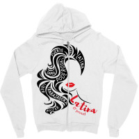 Empowered Latina Af Reina Poder Latina Pride Hispanic T Shirt Zipper Hoodie | Artistshot