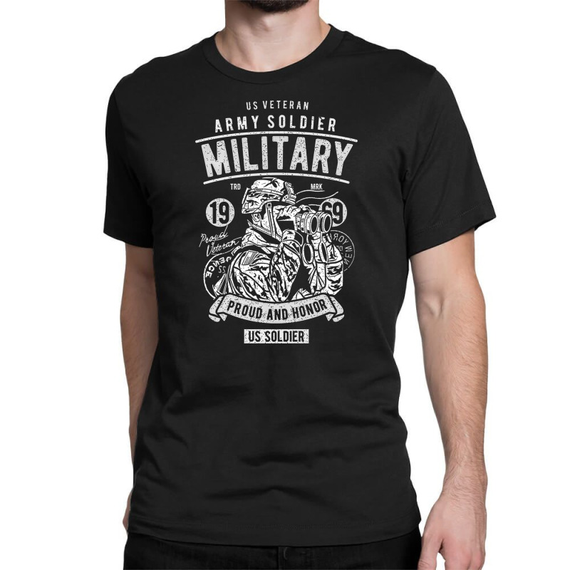 Veteran Army Soldier Military Adults, Veteran Army Soldier Military Ad Classic T-shirt | Artistshot