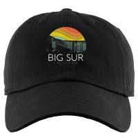 Big Sur California Beach Central Coast Retro Forest Camping T Shirt Kids Cap | Artistshot