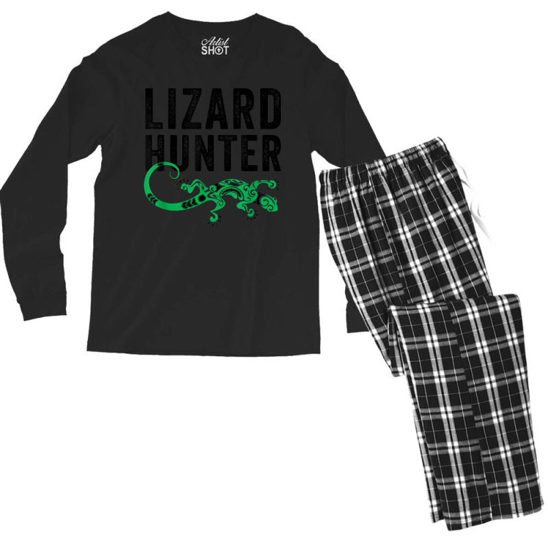 Birthday Geckos Terraristic Mens Funny Men's Long Sleeve Pajama Set by ArtistJanessa | Artistshot