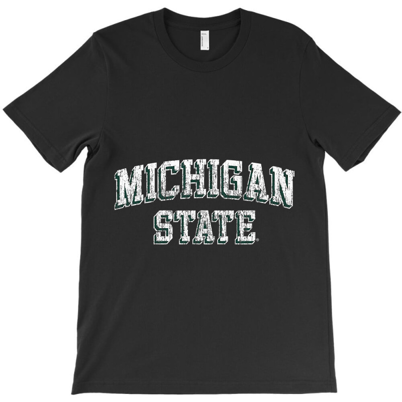 Michigan State Spartans Retro Arch T-shirt | Artistshot