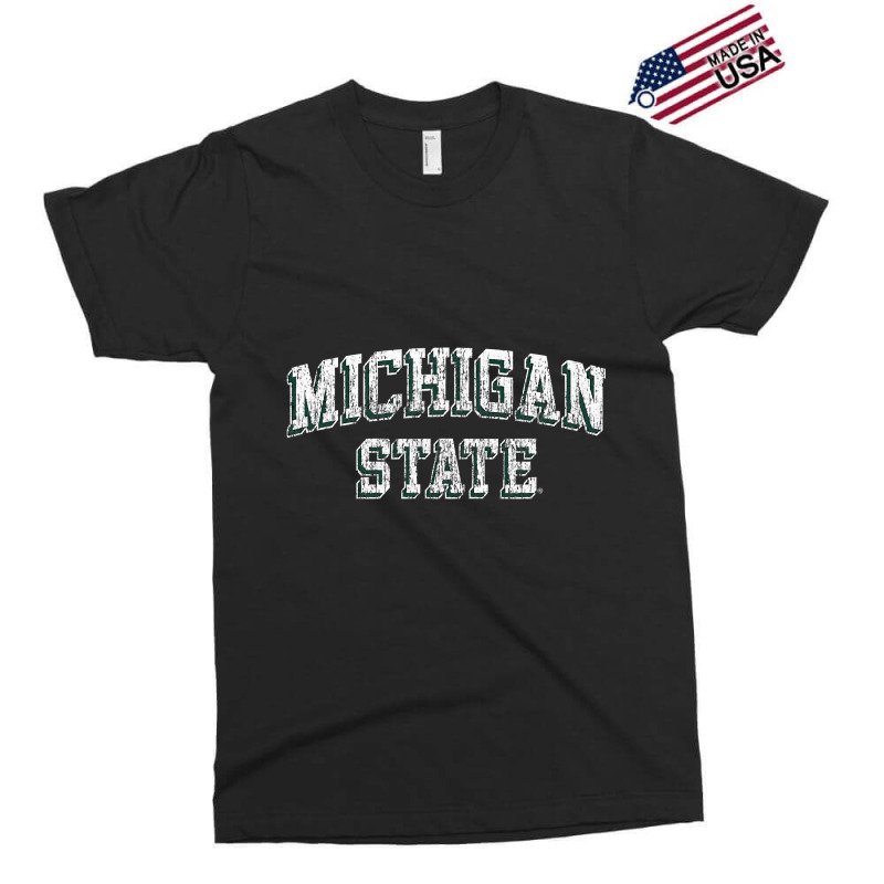 Michigan State Spartans Retro Arch Exclusive T-shirt | Artistshot