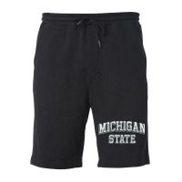 Michigan State Spartans Retro Arch Fleece Short | Artistshot