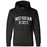 Michigan State Spartans Retro Arch Champion Hoodie | Artistshot