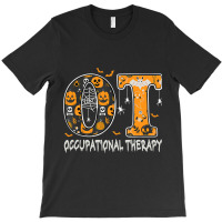 Ot Occupational Therapy Therapist Halloween Ota Spooky T-shirt | Artistshot