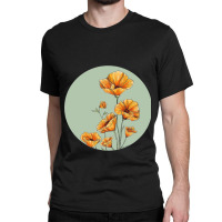 California Poppies Classic T-shirt | Artistshot