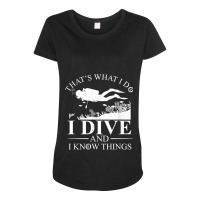 Art Character Cool Scuba Call Me Maternity Scoop Neck T-shirt | Artistshot