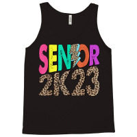 Senior 2k23 Leopard Lightning Bolt Class Of 2023 Graduation Tank Top | Artistshot