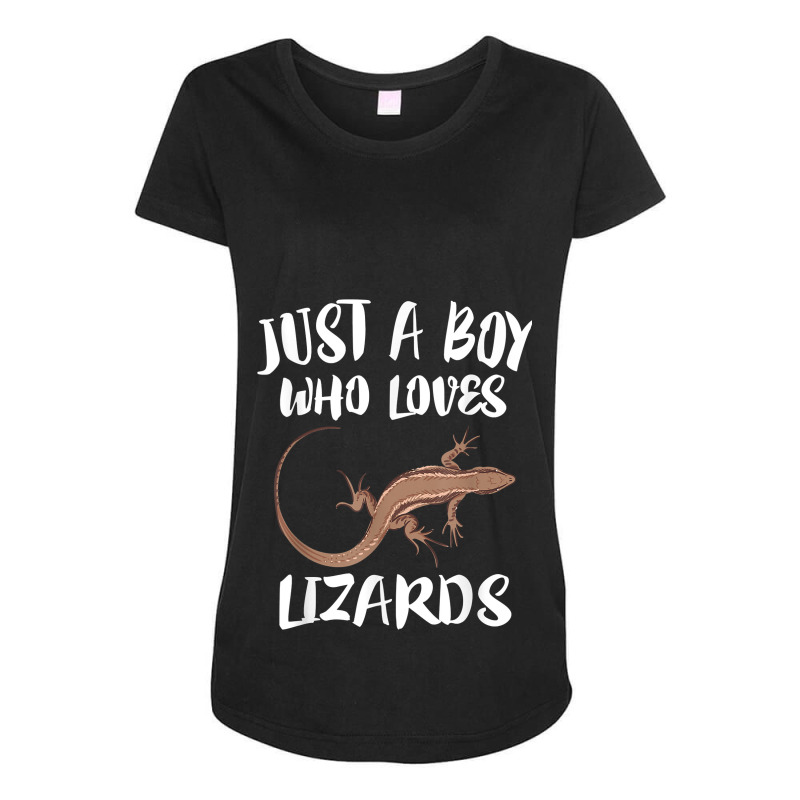 Retro Vintage Types Of Lizards Mens My Favorite Maternity Scoop Neck T-shirt by ArtistJanessa | Artistshot