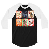 Ads Shar Pei Horror Halloween 3/4 Sleeve Shirt | Artistshot