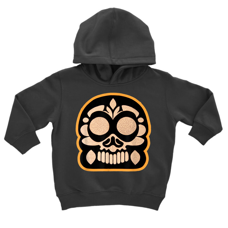 Vintage Sugar Skull Bleak Calavera Toddler Hoodie by Dapper | Artistshot