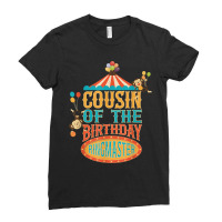 Cousin Of The Birthday Ringmaster Kids Circus Party B-day Ladies Fitted T-shirt | Artistshot