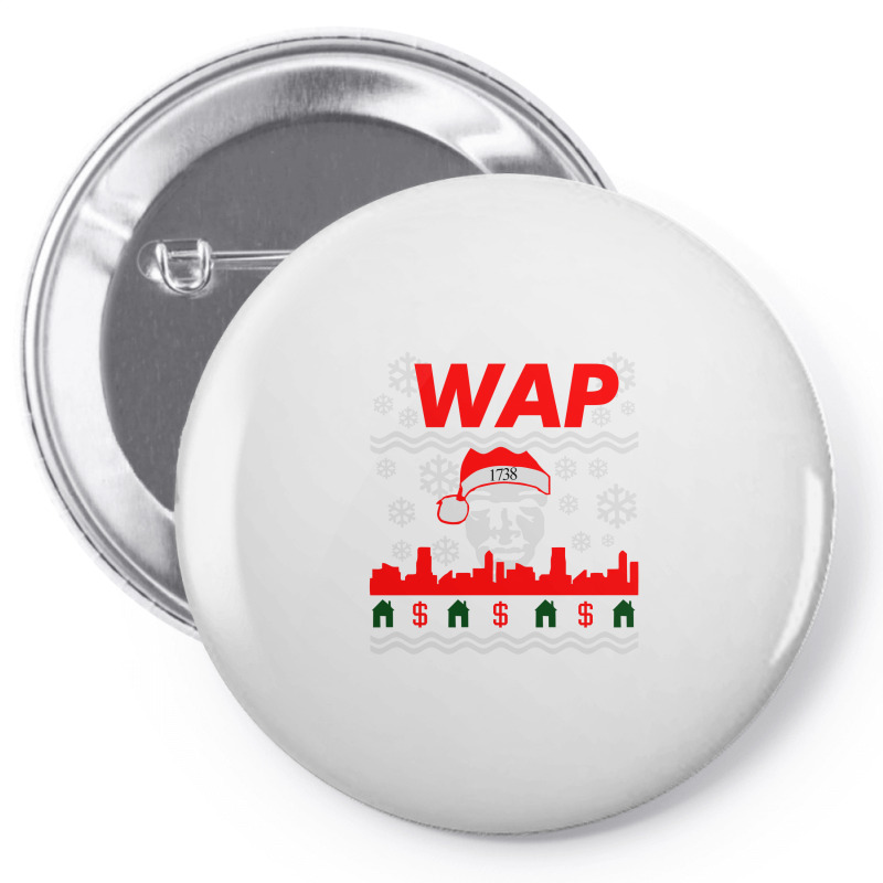 Fetty Wap Ugly Christmas Pin-back Button | Artistshot