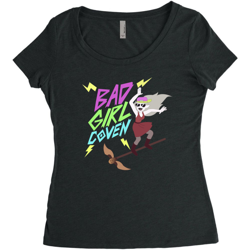 Bad Girl Coven 1 Women's Triblend Scoop T-shirt by cm-arts | Artistshot