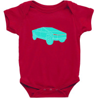 Cybertrucks Cyber Tech Futuristic Bulletproof Truck Auto Car Baby Bodysuit | Artistshot