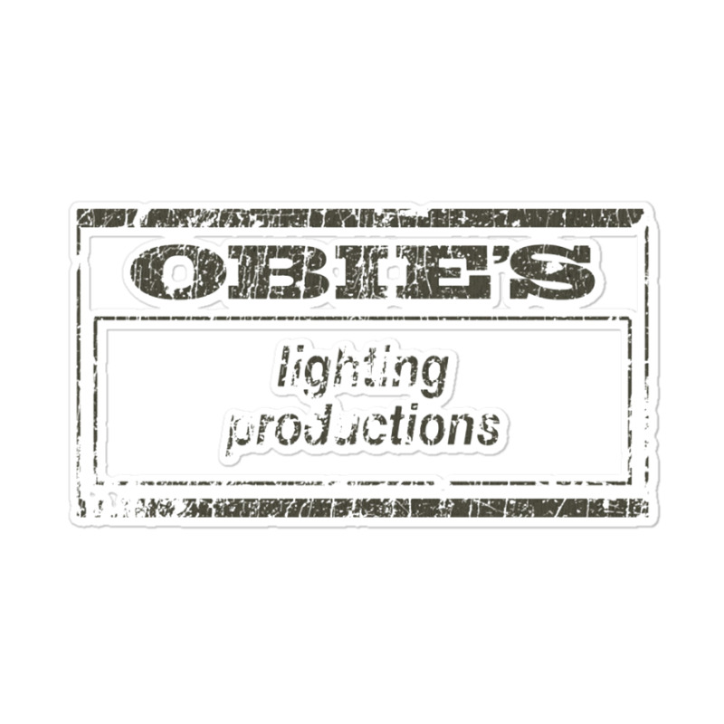 Obie's Lighting Productions, Gypsy Sticker | Artistshot