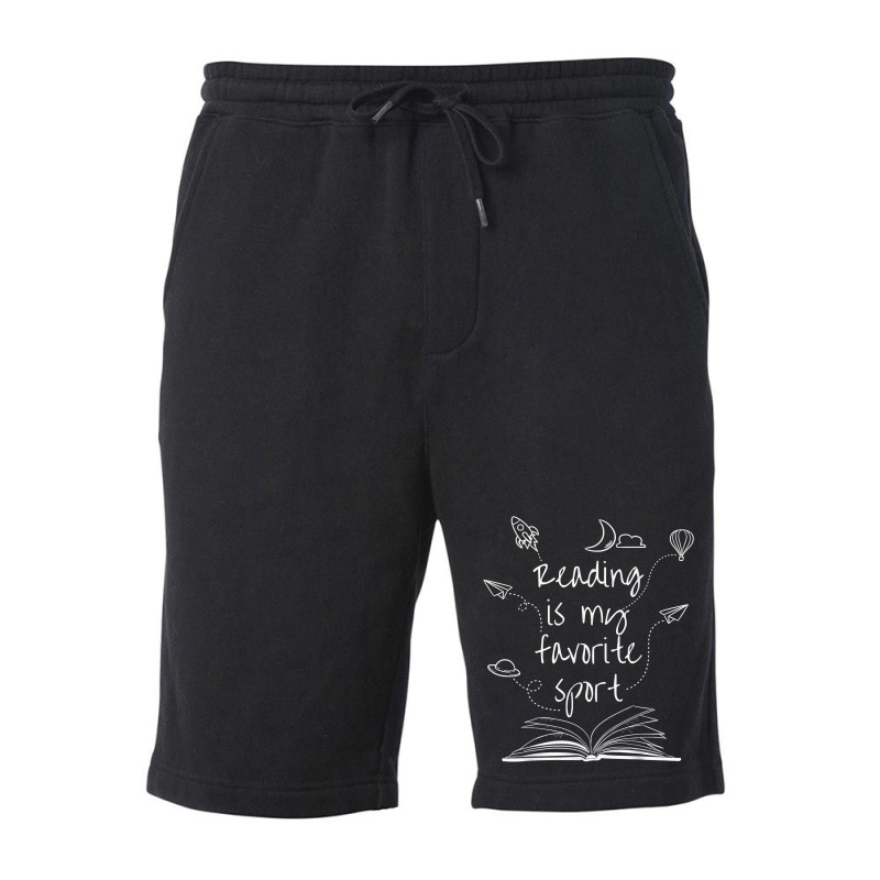 Reading Is My Favorite Sport Read More Books Lover Gift Fleece Short | Artistshot