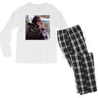 Funny Gift Club Railing Call Me Men's Long Sleeve Pajama Set | Artistshot