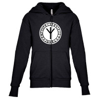 Thunderbird American Indian Mythology Totem Legendary Bird Eagle Raven Youth Zipper Hoodie | Artistshot