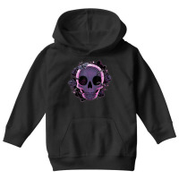 Memento Mori Shirt Men Spooky Beauty Flowers Skull Halloween Youth Hoodie | Artistshot