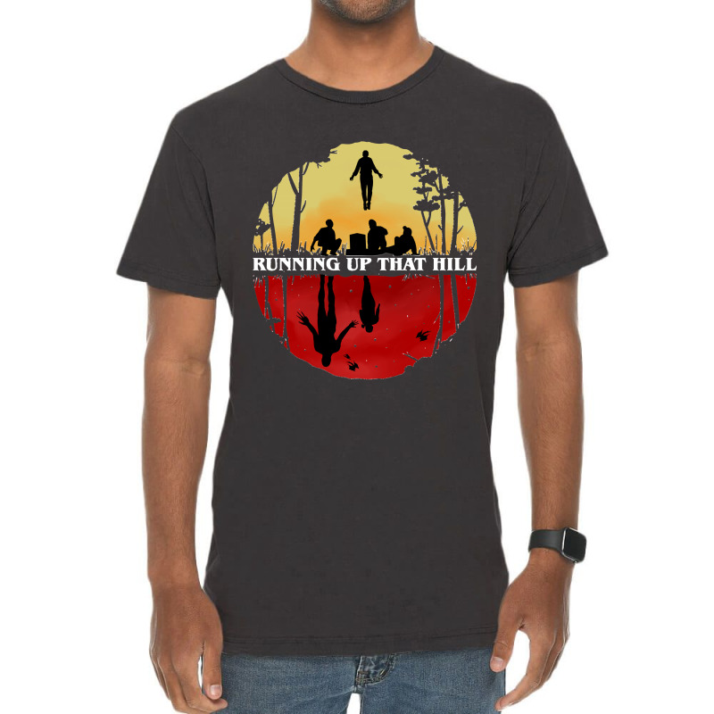 Parallel Running Up That Hill Scene Classic Vintage T-Shirt by cm-arts | Artistshot