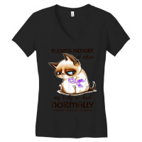 In Loving Memory Of When My Body Worked Normally Women's V-neck T-shirt | Artistshot