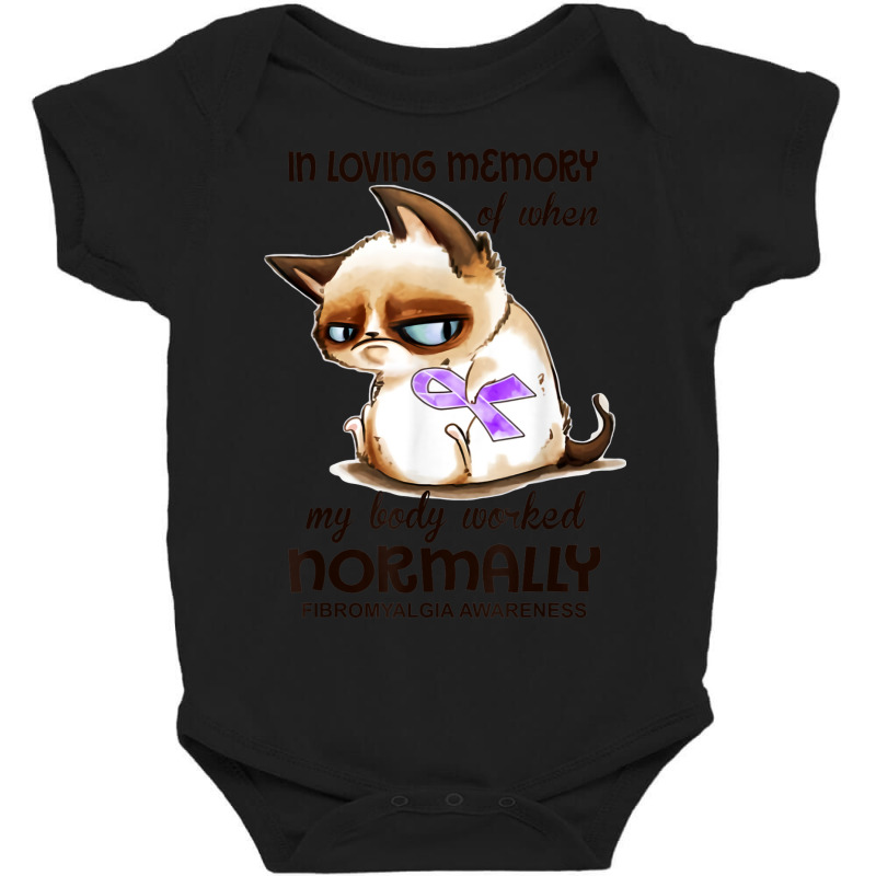 In Loving Memory Of When My Body Worked Normally Baby Bodysuit by Lambent | Artistshot