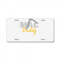 Mac Daddy Funny Anesthetist Fathers Day Gift Laryngoscope T Shirt License Plate | Artistshot