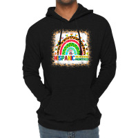 Countries Flags Latinx Boho Rainbow Hispanic Heritage Month Lightweight Hoodie | Artistshot