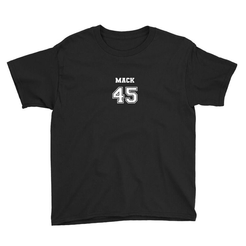 Jersey Style Mack Name Nickname 1945 45 Birthday Youth Tee by Carnations | Artistshot