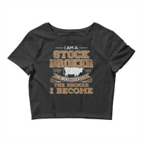 Cattle Rancher Funny Cow Stockbroker Cattleman Farmer Crop Top | Artistshot