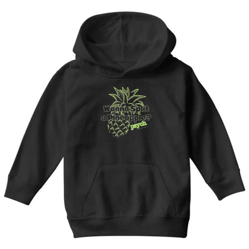 Psych, Pineapple Split, Youth Hoodie by daunkuninga | Artistshot