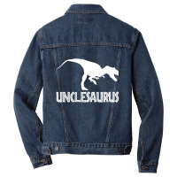 Unclesaurus Dinosaur Men Denim Jacket | Artistshot