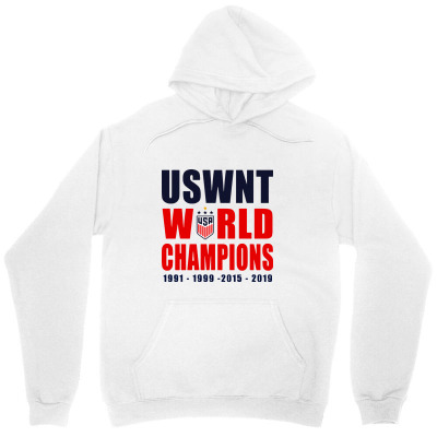 Uswnt 2019 Women’s World Cup Champions Unisex Hoodie Designed By Pinkanzee