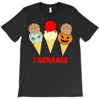 Womens Scary Spooky Halloween Scream Design T-shirt | Artistshot