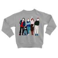 Music Vintage Retro Club Railing Women My Favorite Toddler Sweatshirt | Artistshot