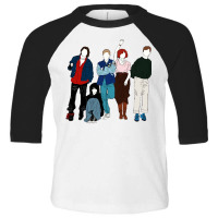 Music Vintage Retro Club Railing Women My Favorite Toddler 3/4 Sleeve Tee | Artistshot