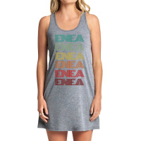 First Name Enea Italian Boy Retro Birthday Nametag Father Tank Dress | Artistshot