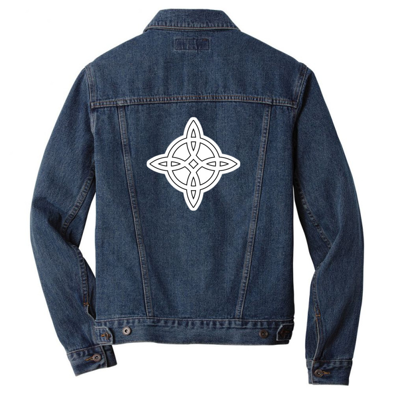 Valknut Odin Wotans Knot Hrungnir Heart Warrior Symbol Vikings 3068324 Men Denim Jacket by riska_art | Artistshot