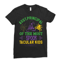 Assistant Principal Of The Most Spooktacular Kids Halloween Ladies Fitted T-shirt | Artistshot